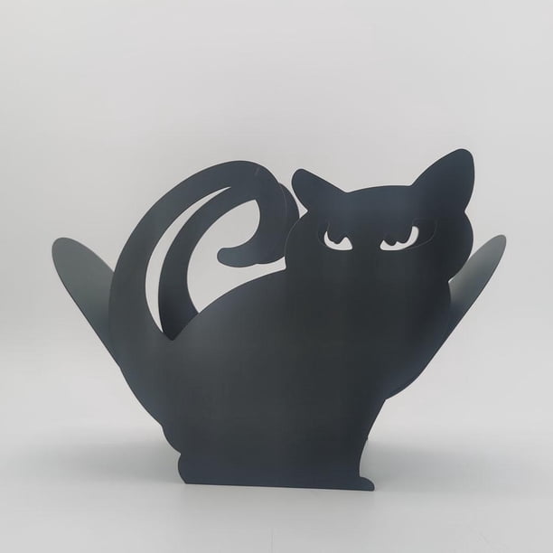 Lindo Tejido Almacenamiento de Hierro Organizador de Baño de Baño Decoración de Piso de Baño Accesorios de Baño único Forma de Animales Decorativos Pa 36.5x12x24.5cm Macarena Soporte de papel de papel