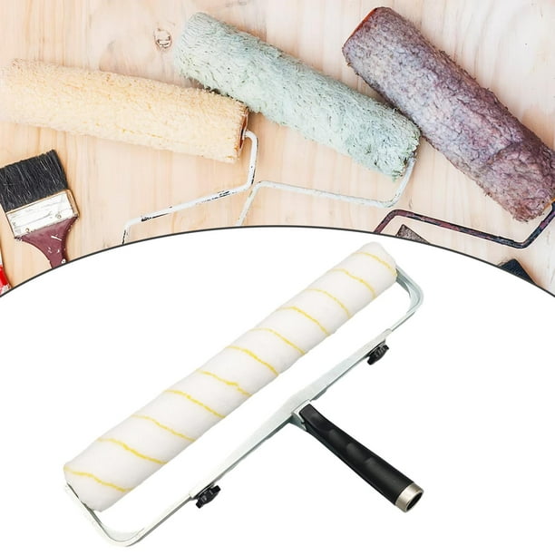 Rodillo de pintura de 45cm perfecl marco de rodillo con cubierta de cepillo de microfibra