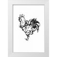 thumbnail image 1 of Waltz, Anne 17x24 White Modern Wood Framed Museum Art Print Titled - Cockella, 1 of 4