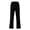 Black, variant on Cotton Linen Pants Men Solid Cotton Linen Straight Leg Pants Loose Fit Drawstring Elastic Waist Trousers With Side Hand Pockets Lightweight Summer Bottoms For Daily Walking
