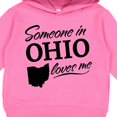thumbnail image 3 of Inktastic Someone in Ohio Loves Me Toddler Hoodie, 3 of 4