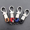 thumbnail image 2 of Cuerda tejida a mano para coche, hebilla para llave de Control remoto, llavero de regalo para pareja, accesorios de cuerda, 4 Uds., 2 of 5
