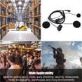 thumbnail image 1 of Auriculares, Micrófono Portátil Auriculares PTT Multipósito para el Ejército para la Policía para clubes, 1 of 7