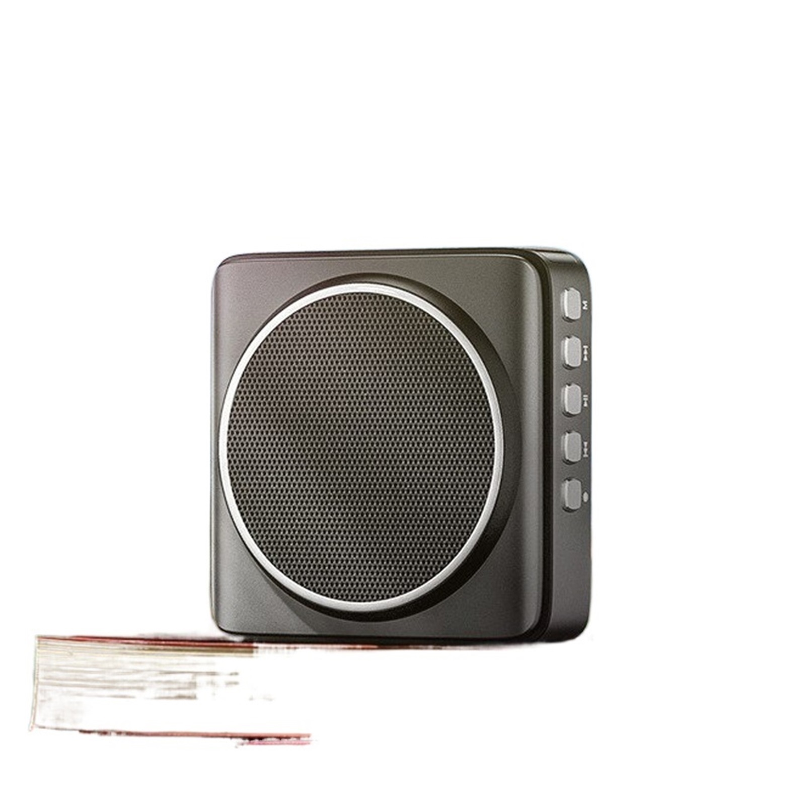 Wireless Speaker Portable Voice Amplifier with Microphone Headset Guide Microphone Teacher Bluetooth Speaker Support FM Radio ,Easy to Operate