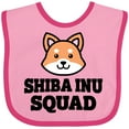 thumbnail image 3 of Inktastic Dog Shiba Inu Squad Boys or Girls Baby Bib, 3 of 4