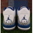 thumbnail image 5 of Ni - ke Air Jordan 3 Retro White/Blue/Grey “Wizards” 2023 Release CT8532-148 Men's Sz 11, 5 of 5
