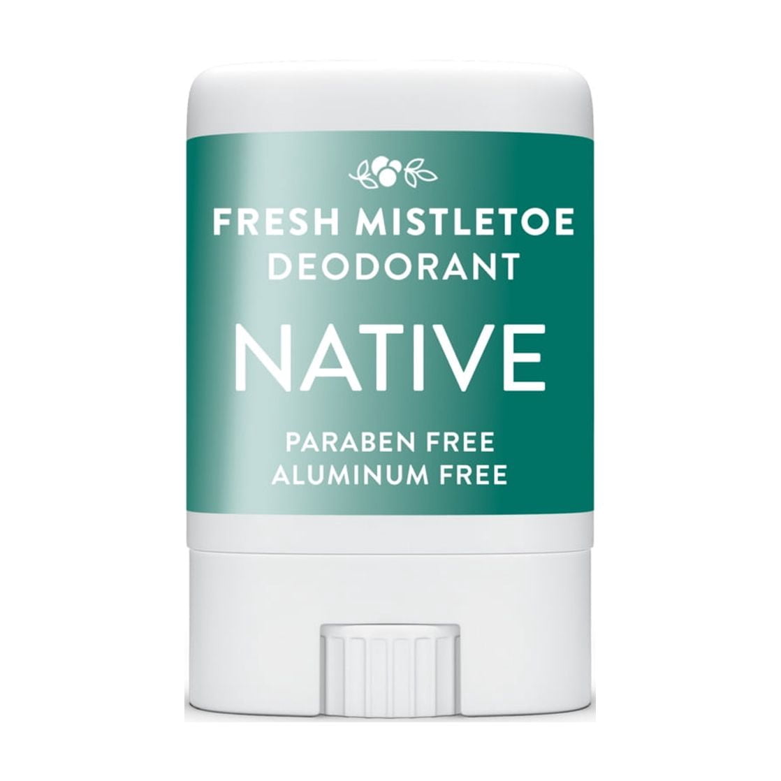 (2 pack) Native Limited Edition Fresh Mistletoe Mini Deodorant 0.35 oz