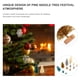 thumbnail image 3 of EeaseMX 24 mini adornos para árbol de Navidad, árbol de Navidad simulado, decoración de escritorio, 3 of 7
