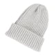 thumbnail image 4 of Gorro de punto con puños, gorro de pescador, talla única, cálido para invierno gris claro Salvador Gorros Beanie, 4 of 8