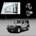 thumbnail image 2 of Door Hinge Kg for Jeep Wrangler JK JL Sports Sahara Freedom Gladiator JT 6511744AA, 2007-2021, 8 Pieces, 2 of 2