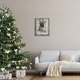 thumbnail image 3 of Stupell Industries Let it Snow Ice Skate Holiday Painting Gray Floater Framed Canvas Art Print Wall Art, 17 x 21, 3 of 10