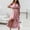 Pink, variant on Ichuanyi Womens Shirts , Women Solid One-shoulder Tube Tops Short Skirt Two-piece Dress Tops Skirt