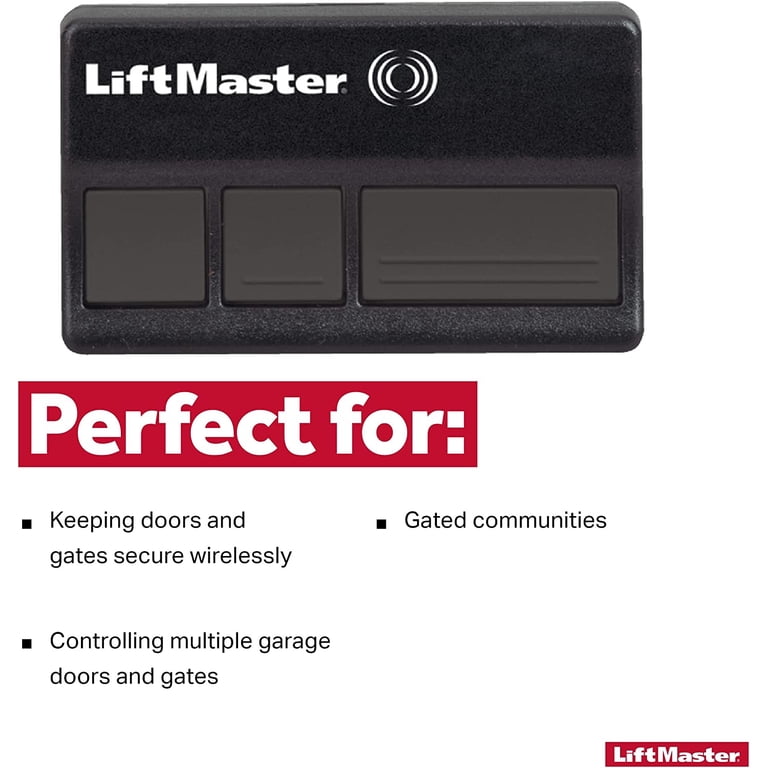 Lift Master Garage Door Opener Remote LIFTMASTER Garage Door Remote