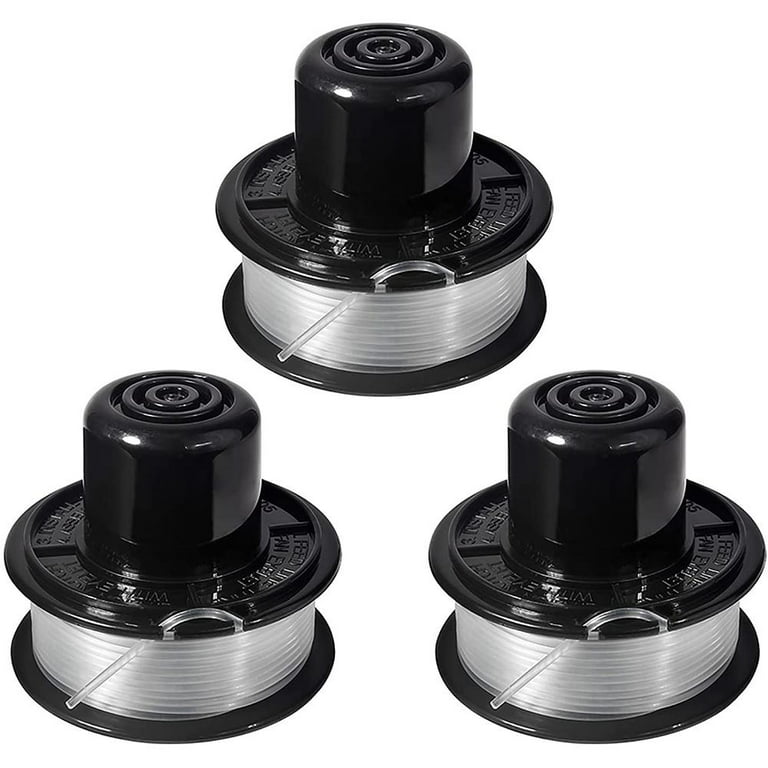 Weed Eater Spools Compatible With Black And Decker RS-136 ST4500 ST1000  ST4000 GE600 CST800 ST6800 String Trimmer Replacement Spool Line 20ft  0.065”