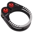 thumbnail image 1 of Bike  Post Clamp Aluminum Alloy Adjustable Bicycle Seatpost Lock Clamp Quick Release for Replacement, 1 of 8