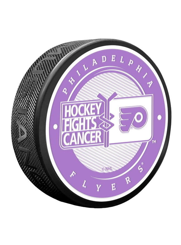 Philadelphia Flyers Hockey Fights Cancer Puck