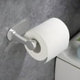 thumbnail image 6 of Wall Mounted Roll Holder Toilet Paper Bathroom Tissue Holders Dispenser Space Aluminum, 6 of 6
