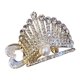 thumbnail image 2 of Xihbxyly Pinza para El Cabello de Aleación, Elegante Accesorio para Cola de Caballo con Perlas, Cómoda Horquilla de Metal, Elegante Diseño con Flecos, Perfecta para Fiestas y Eventos Diarios, Un Artí, 2 of 3