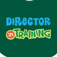 thumbnail image 4 of Inktastic Director in training Boys or Girls Baby Bib, 4 of 4