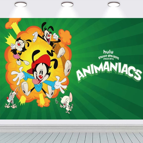Animaniacs school Banner Backdrop Background Taspestry Wall Decor Birthday Party Supplies Poster Fans