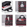 thumbnail image 3 of Fotbe red Minimalist Snowflake Mochila Ligera para Hombres y Mujeres - Duradera y Resistente al Agua, Ideal para Escuela, Trabajo, Viajes y Uso Diario, 3 of 7