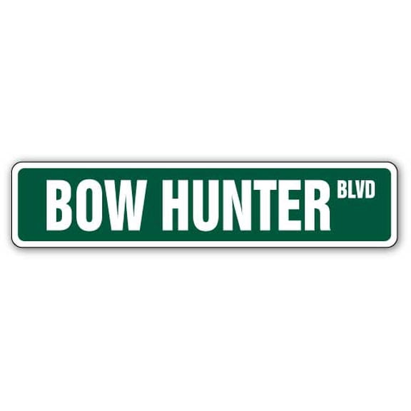 Bow Hunter Street [3 Pack] of Vinyl Decal Stickers |for Laptop Car