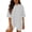 White women's polka dot shorts set a1, variant on Cagogo Women's Polka Dot 2 Piece Shorts Set Casual Summer Cruise Outfits Loose Round Neck T-Shirt Comfy Pants Matching Lounge Sets Tracksuits Loungewear Travel Airport Clothes, Red M