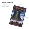 thumbnail image 3 of Lantern Press 1000 Piece Jigsaw Puzzle, Philadelphia, Pennsylvania, Independence Hall and Liberty Bell, 3 of 5