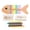 1#A_a, variant on Clearance! Wooden Puzzle Board Game - Fishbone Pairing Activity, Memory and Pattern Recognition, Fun Family Game, Toddler Learning Toys