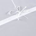 thumbnail image 3 of 1 Piece Roman Curtains Adorable Tab Top Semi Sheer Window Balloon Curtain Height Adjustable with Tie Up for Kitchen Balcony Bathroom White 100*155CM, 3 of 5