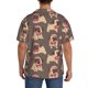 thumbnail image 3 of Fotbe Cut Pug Camisa Estampada de Manga Corta para Hombre, Casual de Verano, Estilo Playero, Sin Arrugas-X-Large, 3 of 5
