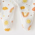 thumbnail image 7 of 3-6 Months Newborn Baby Boys Halloween Set Long Sleeved Bodysuits Vest Hat Set Jumpsuit Romper Newborn Baby Pajamas Cotton Infant Sleepers Multicolour, 7 of 7