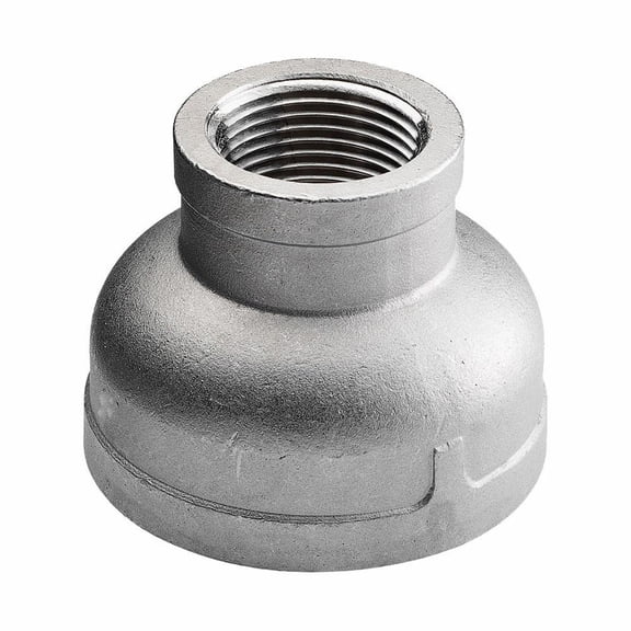 Thrifco Plumbing 9018034 3/4 X 1/4 Stainless Steel Reducer