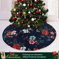 thumbnail image 6 of Coolnut Valentine's Day Love Christmas Tree Skirt Home Decoration Large Round Christmas Tree Skirt for Holiday Party Home Christmas Day Ornaments,47.2", 6 of 6