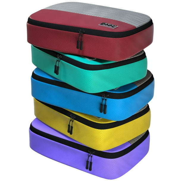 Set Packing Cubes Dot&Dot, tamaño mediano, 5 unidades, para organizador de maletas