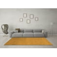 thumbnail image 3 of Ahgly Company Indoor Rectangle Abstract Orange Modern Area Rugs, 7' x 10', 3 of 4