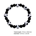 thumbnail image 4 of Forma de fútbol Beads Pulsera Pulsera del hombre Regalo de moda Accesorio de ropa, 4 of 6