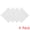 White, variant on Unique Bargains 12" X 12" Cotton Washcloths Absorbent Reusable Washcloths White 4pk