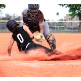RIP-IT Panted Slider Classic - Pantaloncini Protettivi Per Softball Da Donna Con Protezione Mestruale Integrata, Bianco