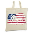 thumbnail image 2 of Awkward Styles American Flag Papa Tote Bag Made in the USA Pro America Papa Shopper Bag United States of America Patriotic Canvas Bag for Papa Free to Be Me Retro USA Flag Papa Tote Bag, 2 of 5