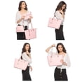 thumbnail image 3 of Set de bolsos YTL de piel sintética a la moda para mujer, 4 piezas, 3 of 8