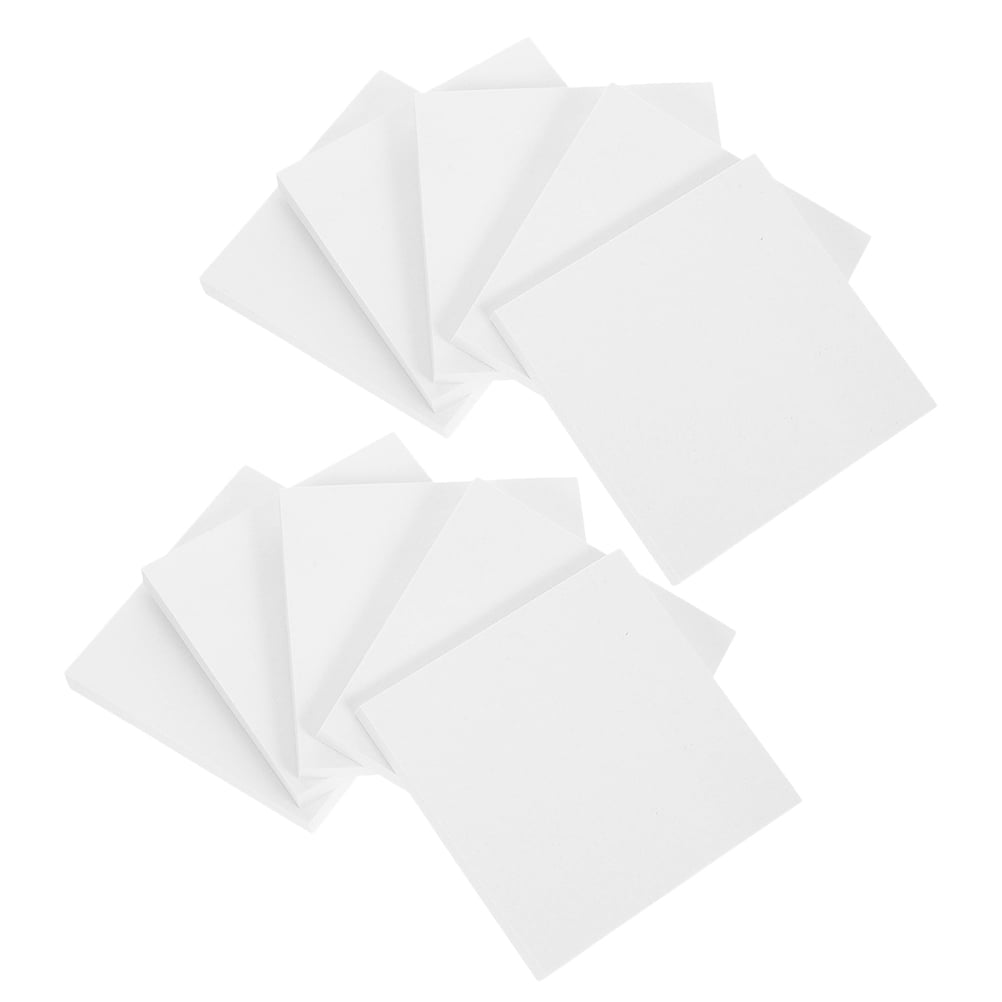 Lot 10 Blocs Polymères Lino Souple Double Face 100×150 Mm – 3,2 Mm – Essential Arts Sculpture & Impression