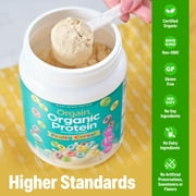 Orgain Organic Vegan 21g Protein Powder, Fruity Cereal, Plant Based Shake Drink, 1.02lb