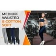 thumbnail image 2 of JEFFRICO Leggings For Women Soft Cotton Casual Pants, 2 of 6
