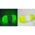 thumbnail image 3 of Hilo grueso luminoso, hilo fosforescente para tejer y hacer ganchillo, 2 mm, 50 g. Amarillo, 3 of 7