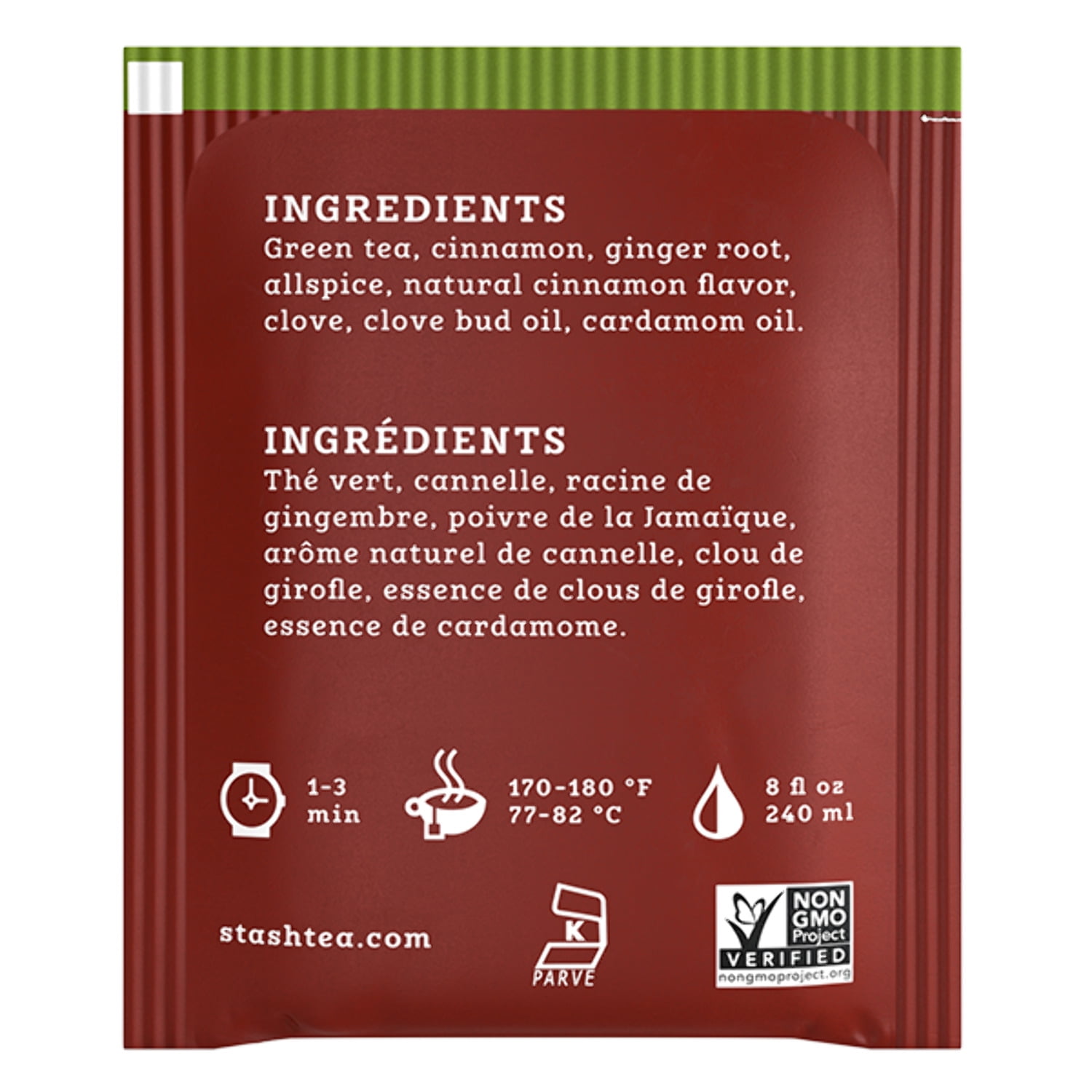 Stash Tea Chai Green Tea