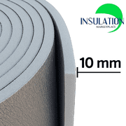 SmartSHIELD Pro-10mm 48x25ft Reflective Insulation, Foam Core, Foil and White.