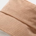 thumbnail image 5 of Visland Bucket Hat Wide Brim Stylish Korean Style Casual Corduroy Couple Cap for Daily Wear, 5 of 6