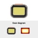thumbnail image 4 of Rechargeable Headlight Clip Light Outdoor Multifunctional Strong Light Night Fishing Light Cycling Mini Portable Headlight, 4 of 6