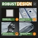thumbnail image 5 of Lona RAINDEWAY 3x3m 5.5Mil Impermeable Plata y Azul, 5 of 9